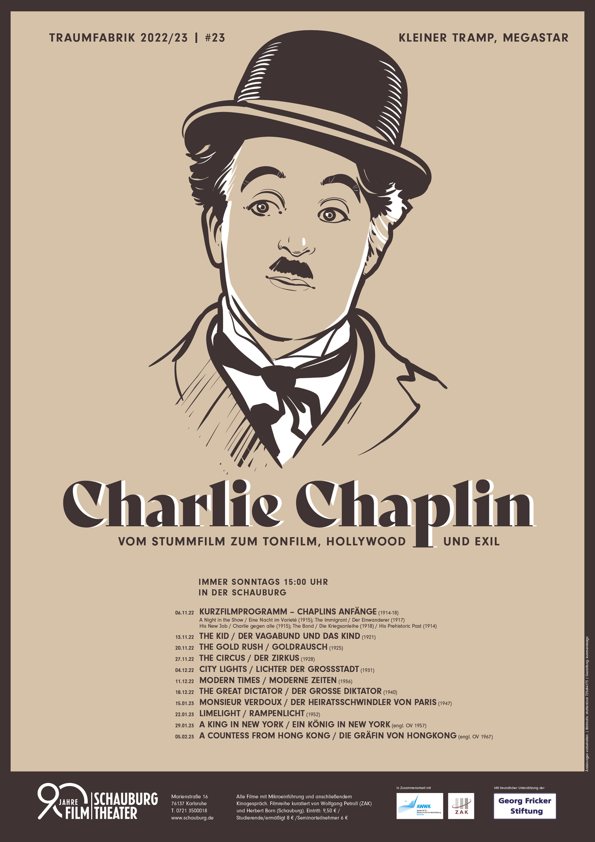 Traumfabrik_CHARLIE_CHAPLIN_Plakat